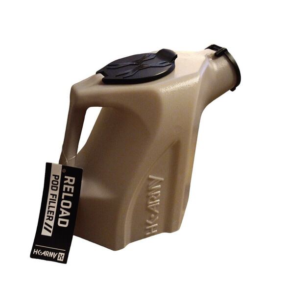 HK Army Other - HK Army Reload 1000 Round Paintball Pod Filler Hauler Wide Top Opening Lte Smoke